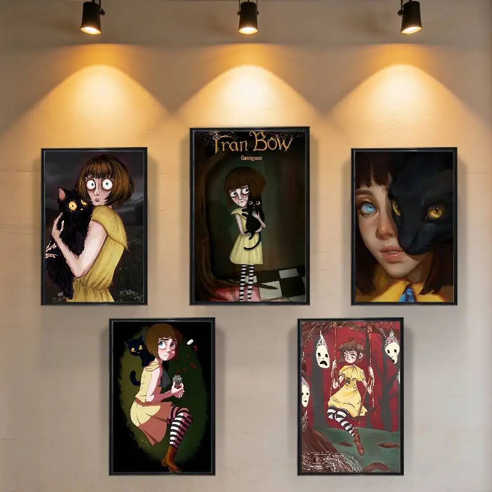 

Game hot F-Fran Bow Poster Prints Wall Art Painting Picture Gift Living Room Bar Restaurant Dec Sticker Large