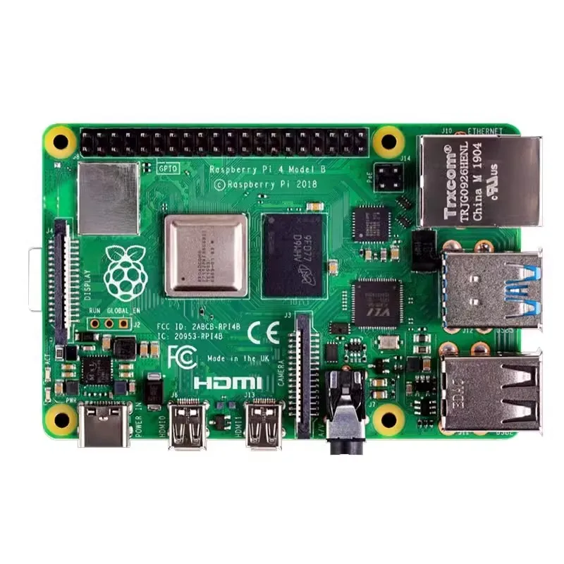 Raspberry Pi 4 الجيل PI4B / 5 الجيل Raspberry PI5 / 4B / 3B / 3B + لوحة المبتدئين برمجة الكمبيوتر Python