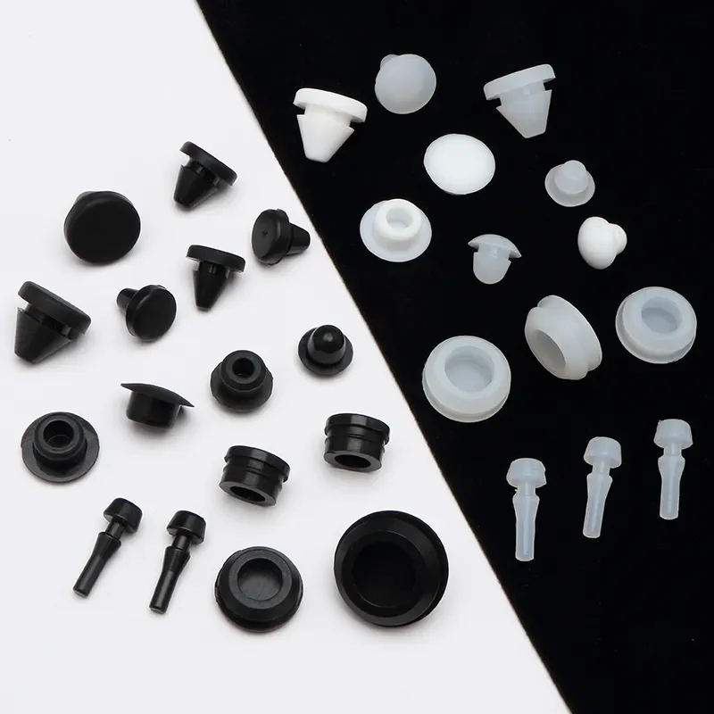 Konischer Silikon-Gummistopfen zum Aufstecken, T-förmiger Lochstopfen, Dichtungskappen, Rohreinsätze, Staubschutzstopfen 2,5-50,6 mm – Detail 5