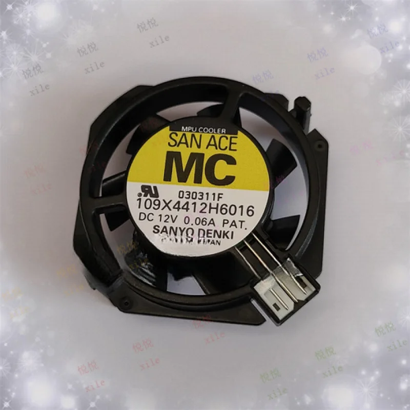 

L L для SANACE 109X4412H6016 DC12v 0,06A 3-контактный охлаждающий вентилятор