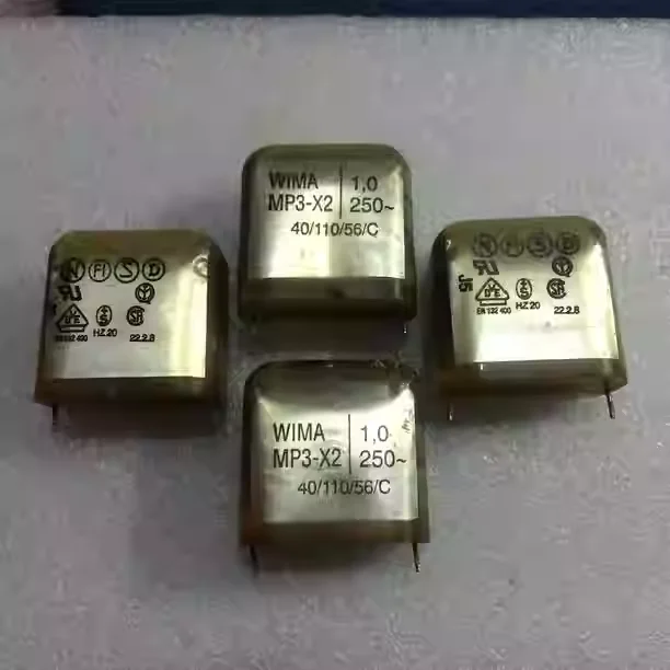 

10pcs FOR WIMA MP3-X2 1UF 250V/275V AC Copper Lead Coupling Non-Polar Capacitor / Used Item