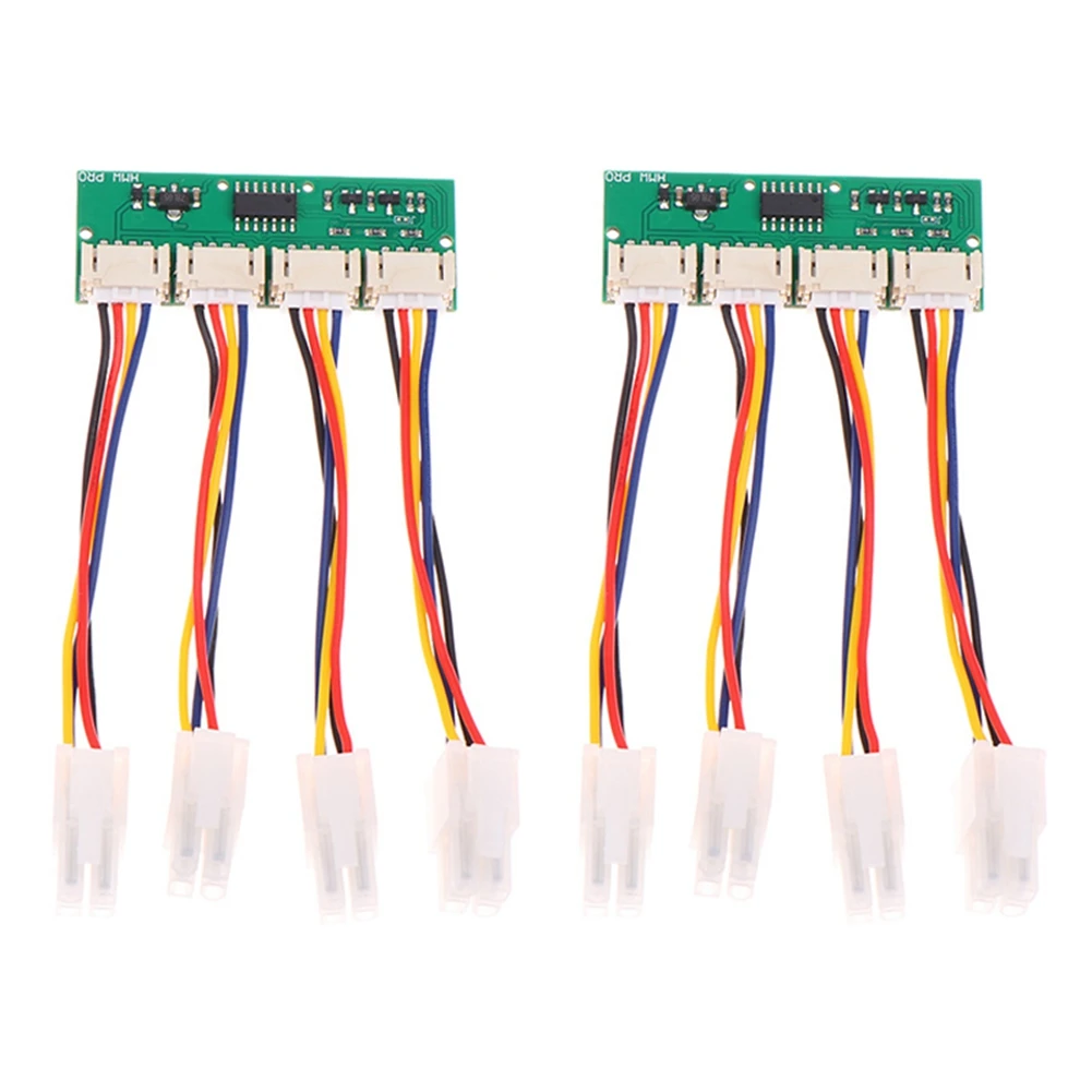 Diskon Besar S21 Spoofer Kipas 12V 4-In-1 Persegi 4Pin Simulator Kipas untuk Modul Simulator Kecepatan Kipas Antminer Bitmain