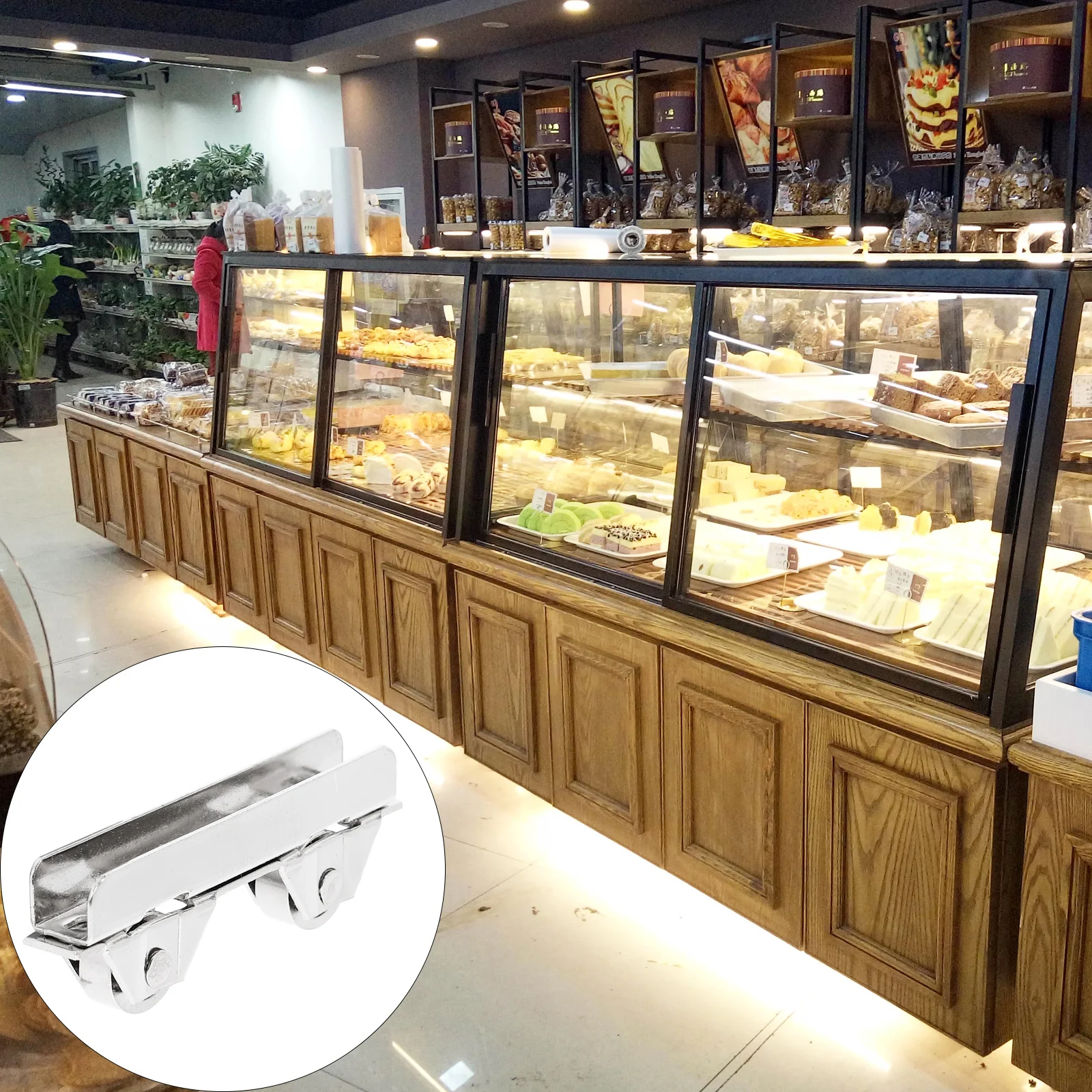 10 Stuks Glazen Schuifdeur Roller Glazen Deur Katrol Betrouwbare Gladde Glide Voor 6 Cm Dikke Showcase Venster Showcase raam Roller