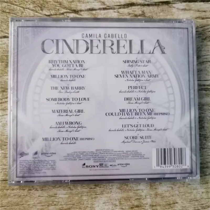 تم إصدار المسار الصوتي الأصلي لفيلم سندريلا (Soundtrack from the Amazon Original Movie) في 3 سبتمبر 2021. #3