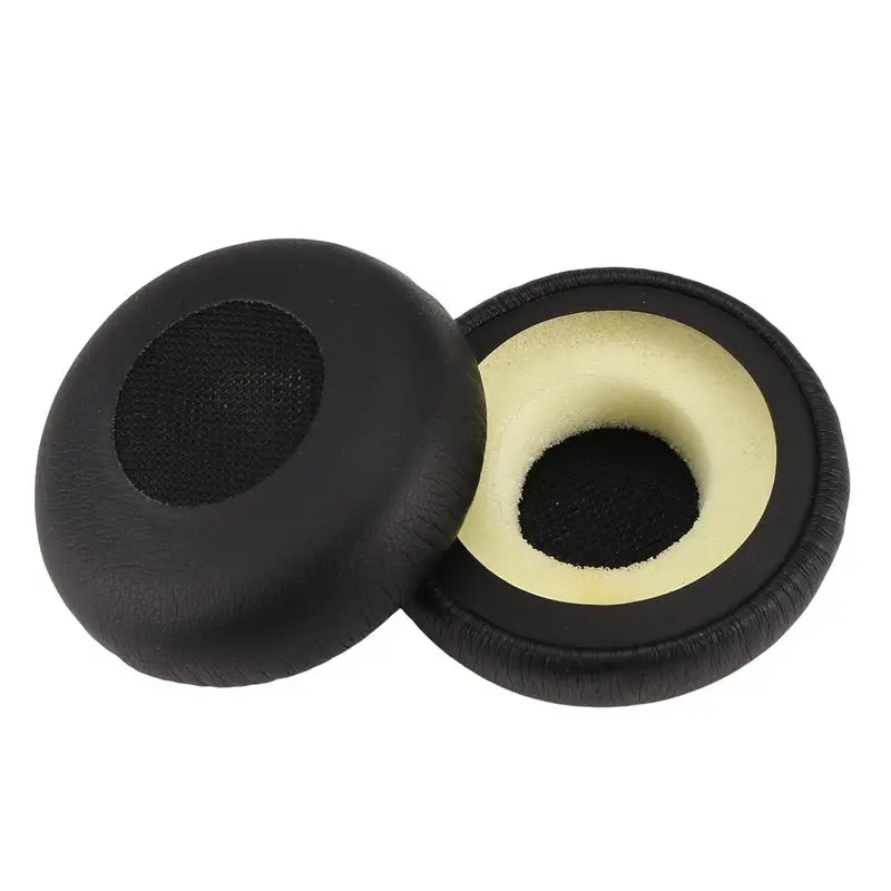 AEE1-1 Paire de coussinets d'oreille en éponge, housse de coussinets d'oreille, remplacement pour casque Jabra Evolve 20 20Se 30 30II 40 65 65+ 75 75+ Uc Ms