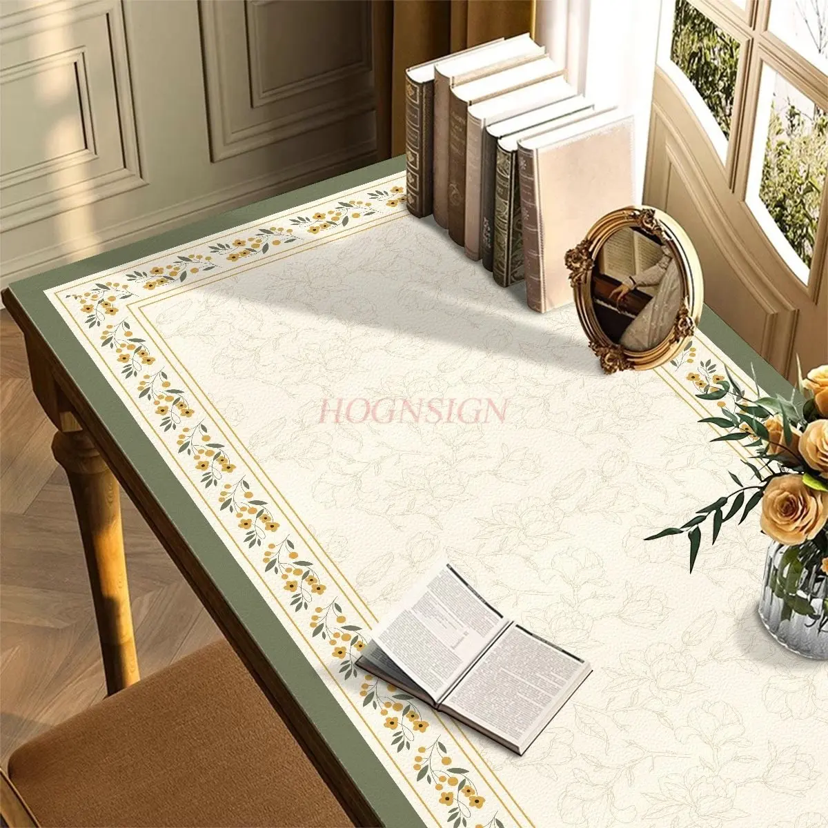 1pcs Bedroom dressing table, table mat, oil resistant and waterproof makeup table, desktop protection mat, desk nail table