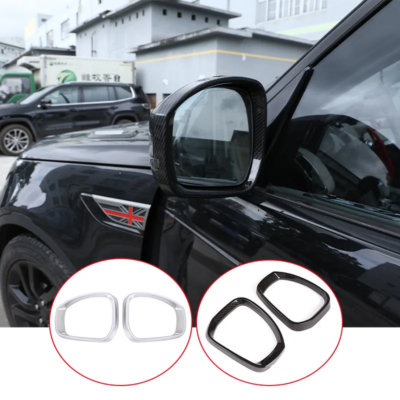 For Land Rover Discovery 4/5 LR4 LR5 For Range Rover Sport Car Exterior Side Mirror Frame Decoration Sticker Car Accessories