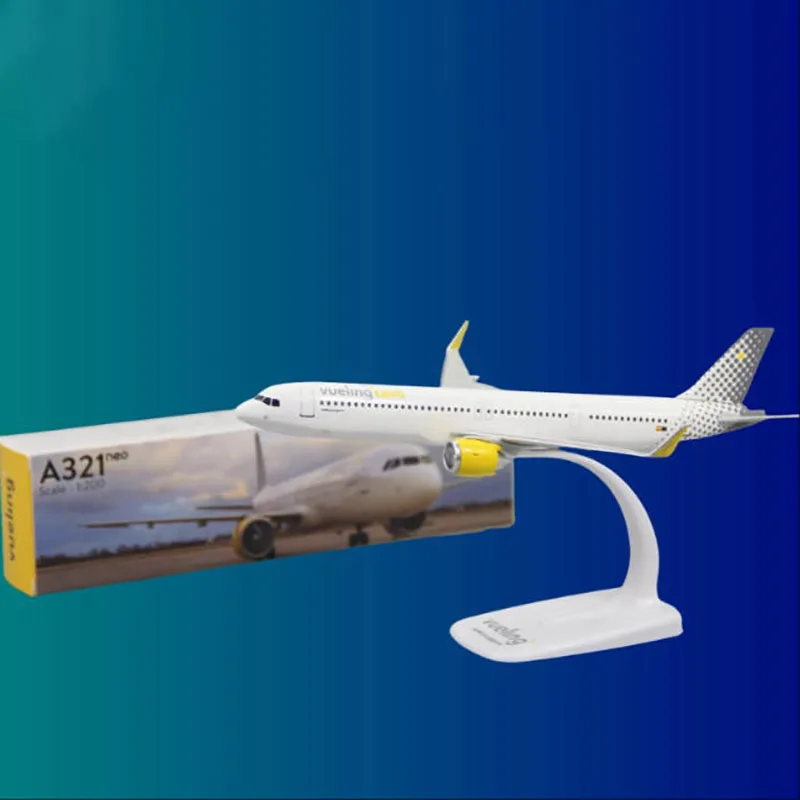 Escala 1:200 Vueling Airlines A321NEO ABS avión simulación acabado recuerdo Hobby colección juguete decoración regalo