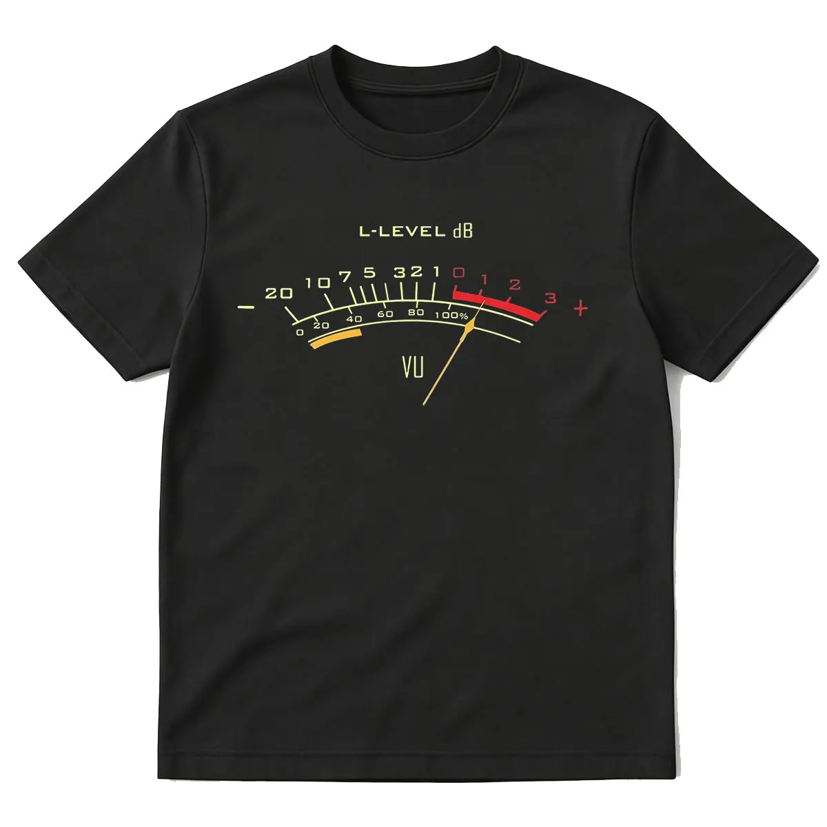 VU Meter Sound Engineer Analog Electronic T Shirt Audio Engineer Recording Studio Funny Men Women Clothing Short Sleeve T-shirts