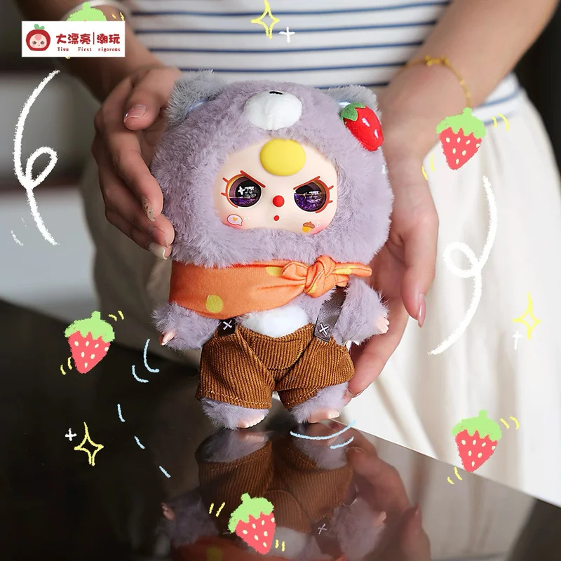 

100% Genuine Baby Three Autumn Fairy Tale Series Vinyl Plush Mystery Box Cute Bag Pendant Doll Blind Box Collection Toy Gifts