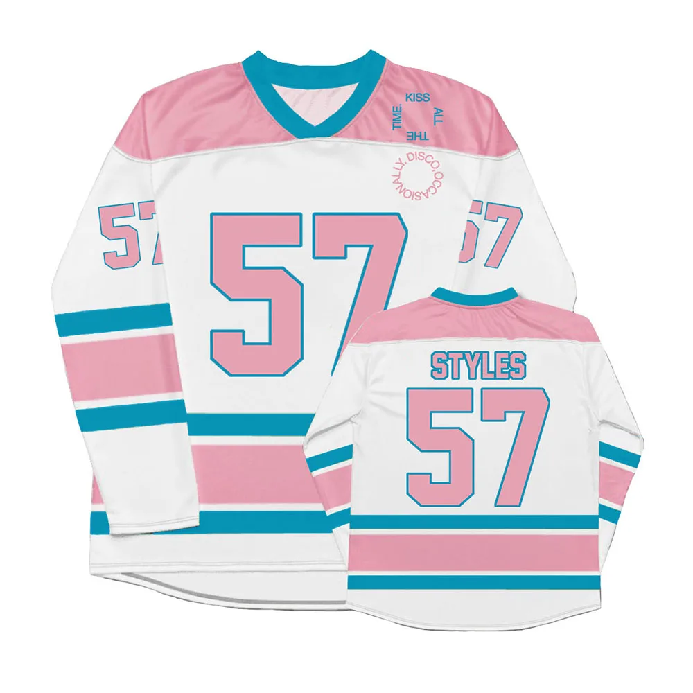 

Поцелуй всегда. Футболка унисекс с длинным рукавом в стиле диско, с 3D-принтом, дизайн HarryStyle 57 Singer, уличная одежда