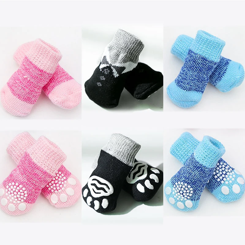 Top Seller Dog Socks Breathable Non Slip Soft Cotton Pet Outdoor Wear Shoes