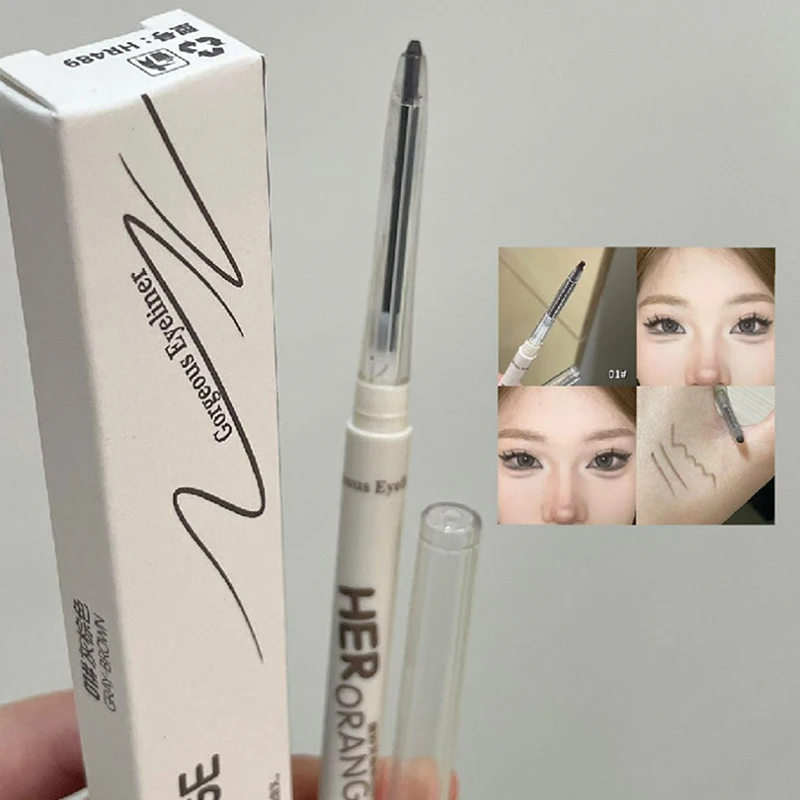 1Pc HERORANGE 5 Colors Eyeliner Gel Pen Long Lasting Waterproof Latte Coffee Mate Silkworm Eye Makeup Cosmetic