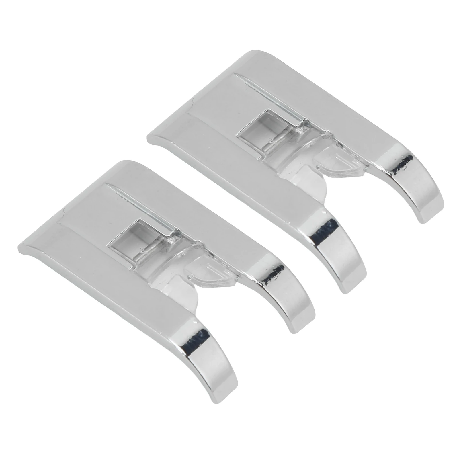 

2PCS Sewing Machine Presser Feet Wear Resistant Stainless Steel Multifunction Presser Foot