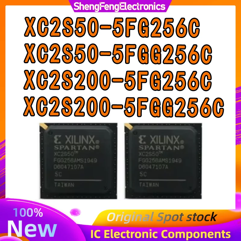 XC2S50-5FG256C XC2S50-5FGG256C XC2S200-5FG256C XC2S200-5FGG256C XC2S50-5FG256 XC2S200-5FG256 XC2S50 XC2S200 XC IC Chip BGA256