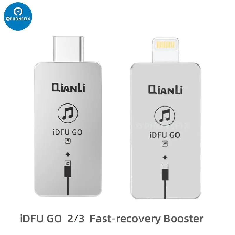 Qianli iDFU GO 2. 3. Lightning/Type-C przywracanie kabla wzmacniacz odzyskiwania inżynieria narzędzie portu szeregowego dla iPhone 15 Series/iPad