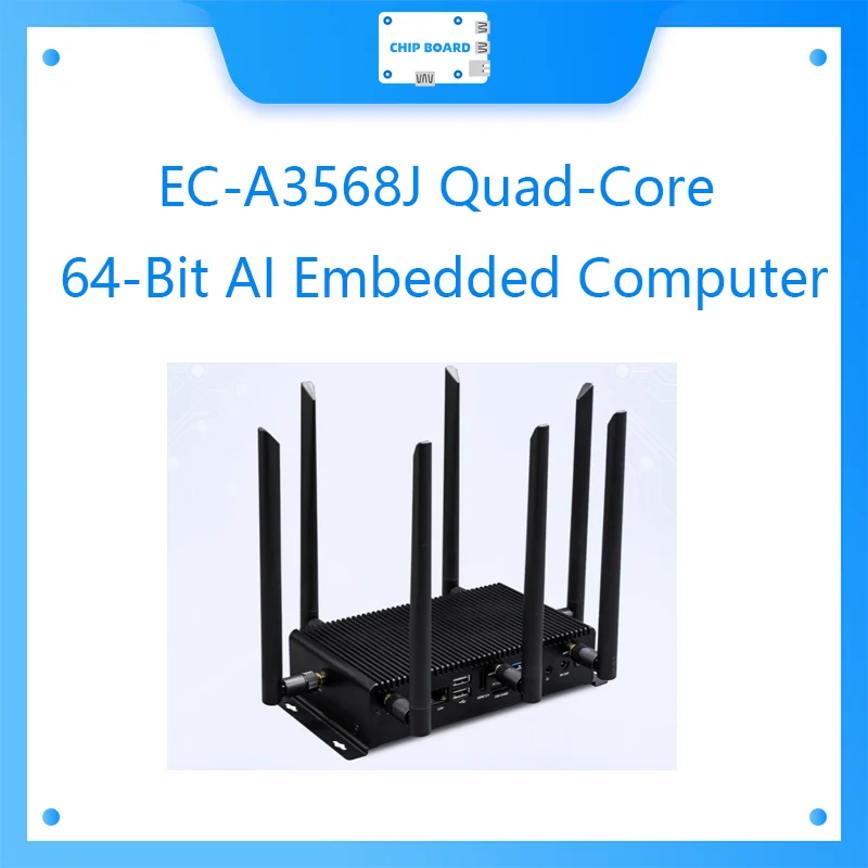 EC-A3568J Quad-Core 64-Bit AI Embedded Computer 2G/32G