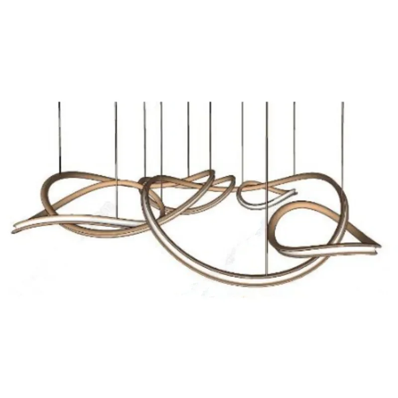 

Chandelier Light Luxury Hotel Restaurant Lobby Front Desk Shop Sales Department Sand Table Living Room