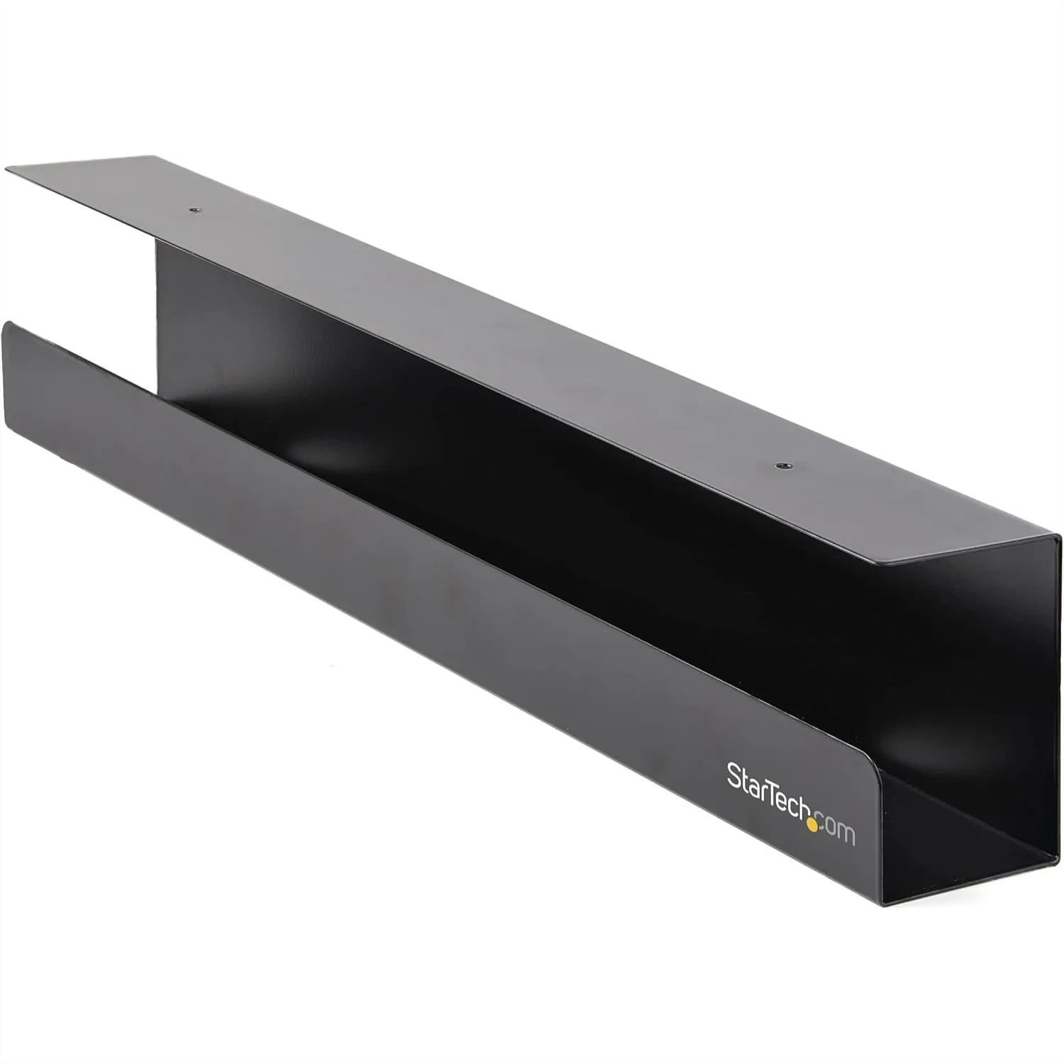 

Under Desk Cable Management Tray, Steel Cord Organizer for Office Standing Desk, Holds Power Strip and Cables
