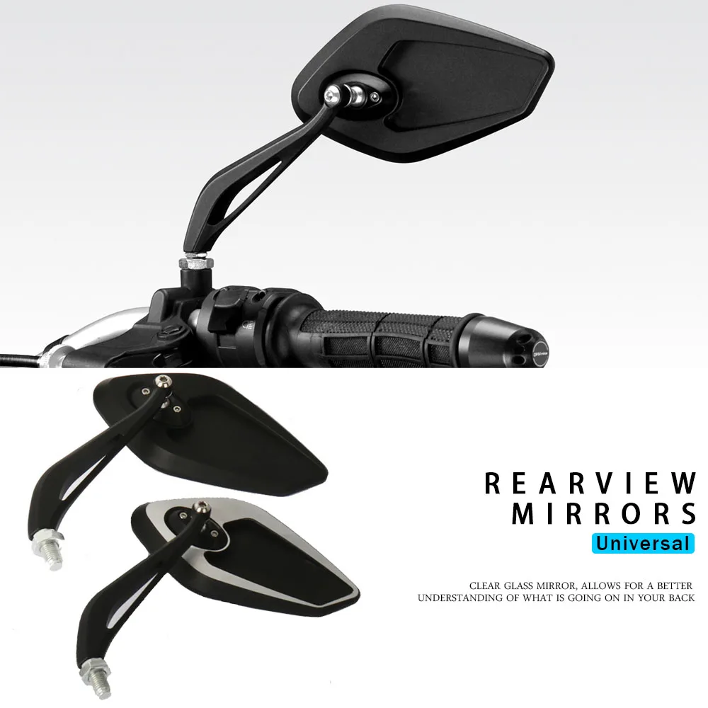 

For Kawasaki W650 W800 Z 1000 Z1000 Z750R Z750 R New Motorcycle Rear View Mirrors Accessories Side Mirror Kit