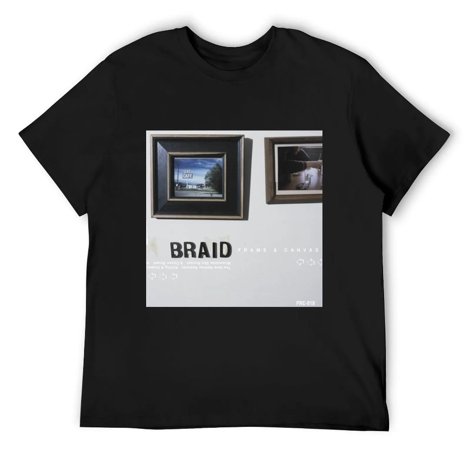 Braid - Frame & Canvas T-Shirt plus size clothes new edition graphic tee shirt mens t shirts casual stylish