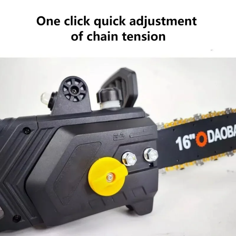 Portable 16″ Electric Chain Saw 1800W Logging Saw Chain Saw Cutting Machine Household Woodworking Chainsaw Pruning 220V