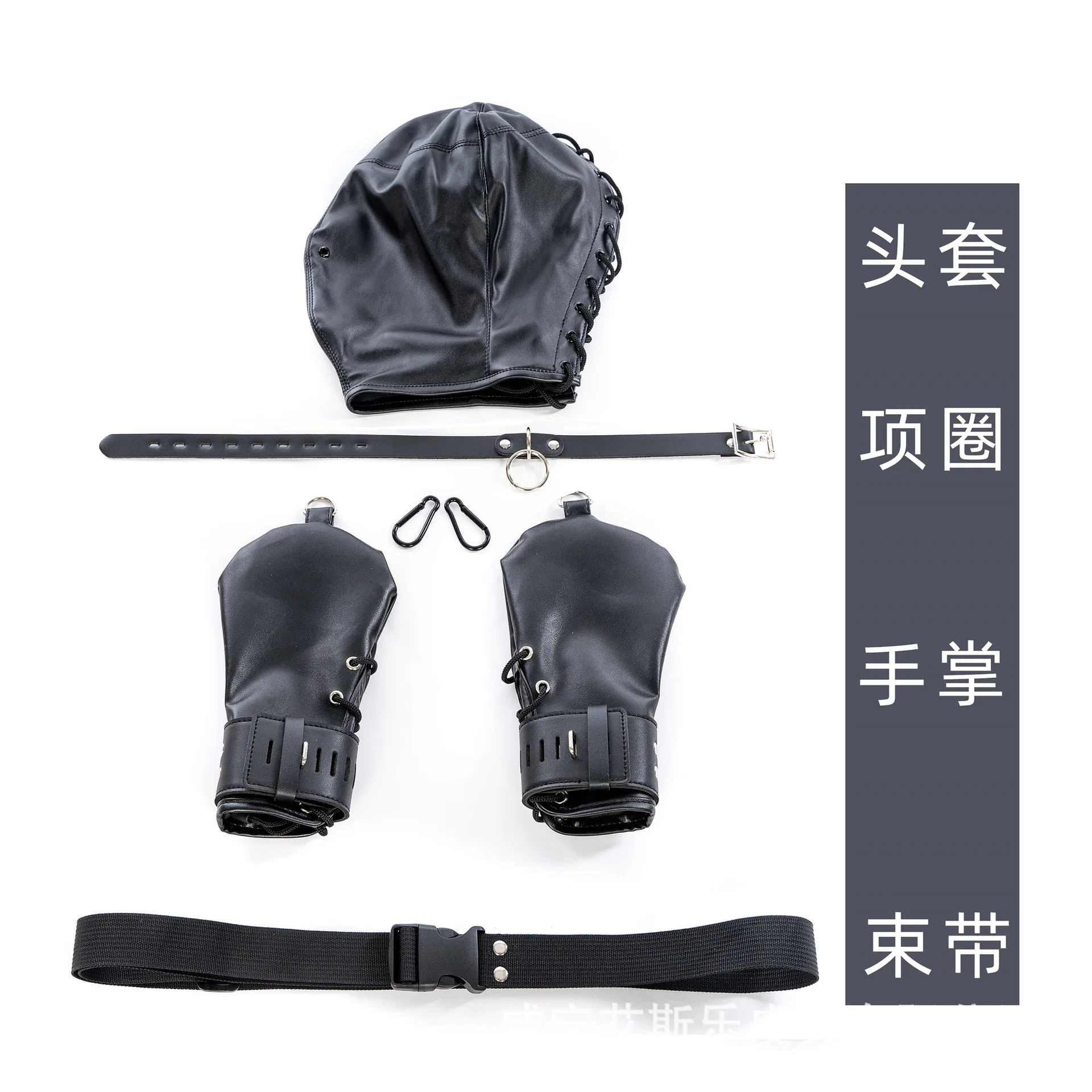 ヘッドマスク フード BDSM SM ロールプレイマスク パピーコスプレ フルヘッド フェティッシュ オープンマウス セックスマスク 大人向けゲーム 大人向け商品