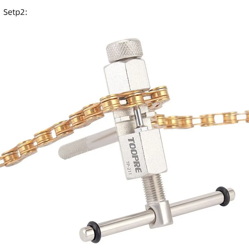 Herramienta para cadena de bicicleta, cortador de cadena, cortador de cadenas de bicicleta, herramientas de reparación de bicicletas, Mini herramienta de cadena, herramienta de extracción de cadena