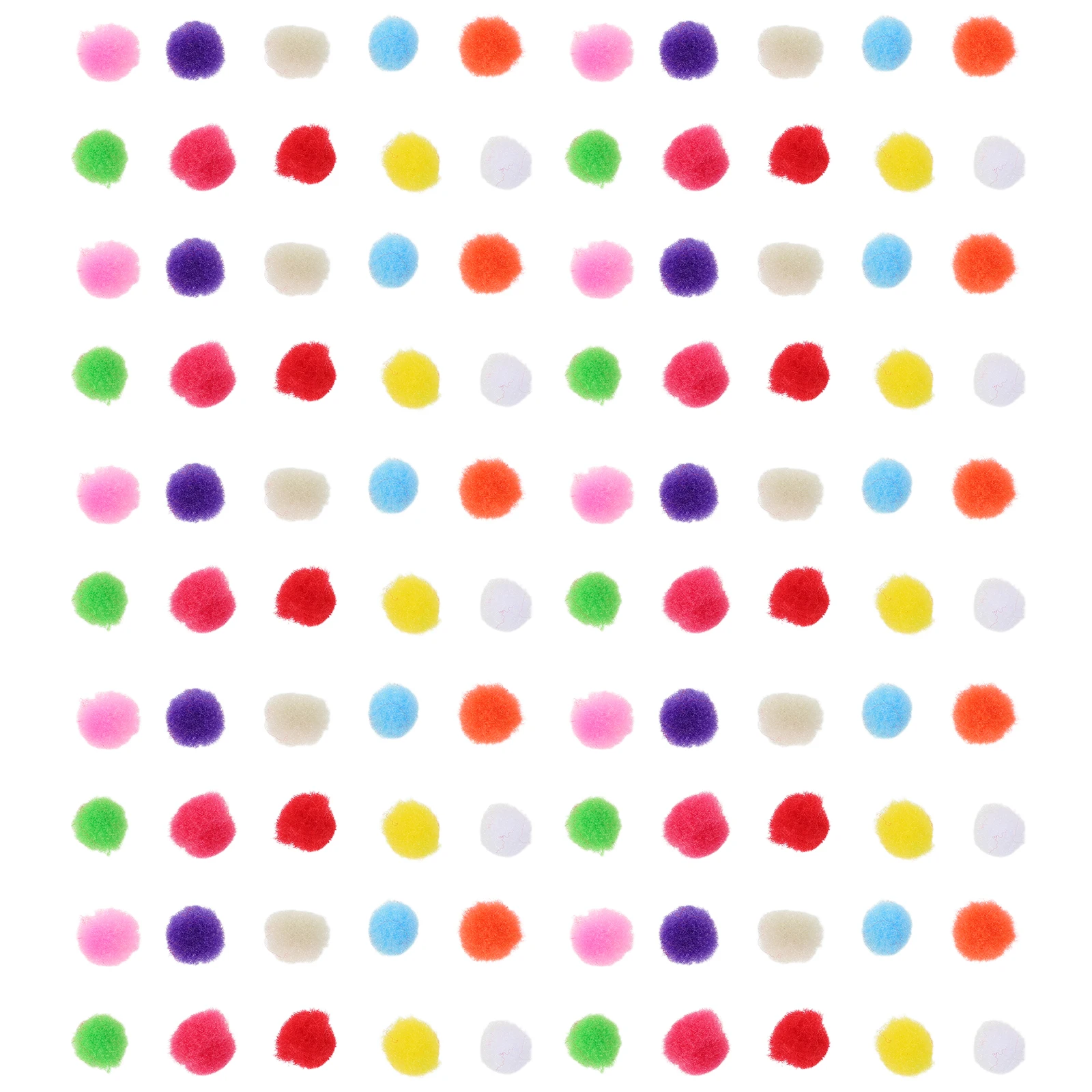 

Mini 10mm Color Pompoms for DIY Projects Felt Balls Craft Supplies Holiday Decorations Art Creative Crafts