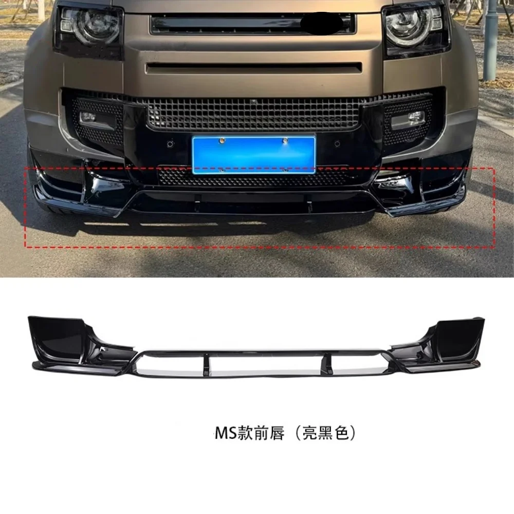 

Car Front Lip for Land Rover Defender 90 110 130 20-25 Modified MS Style Front Shovel Surround Auto Accessories