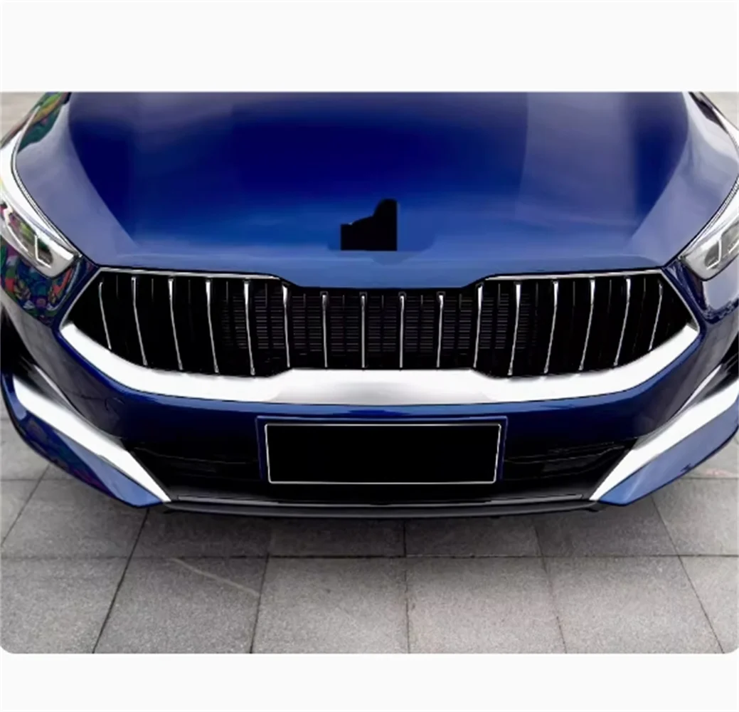 Car Front Bumper Grill Mask Radiator Grille for 19-21 Kia K3 Cerato