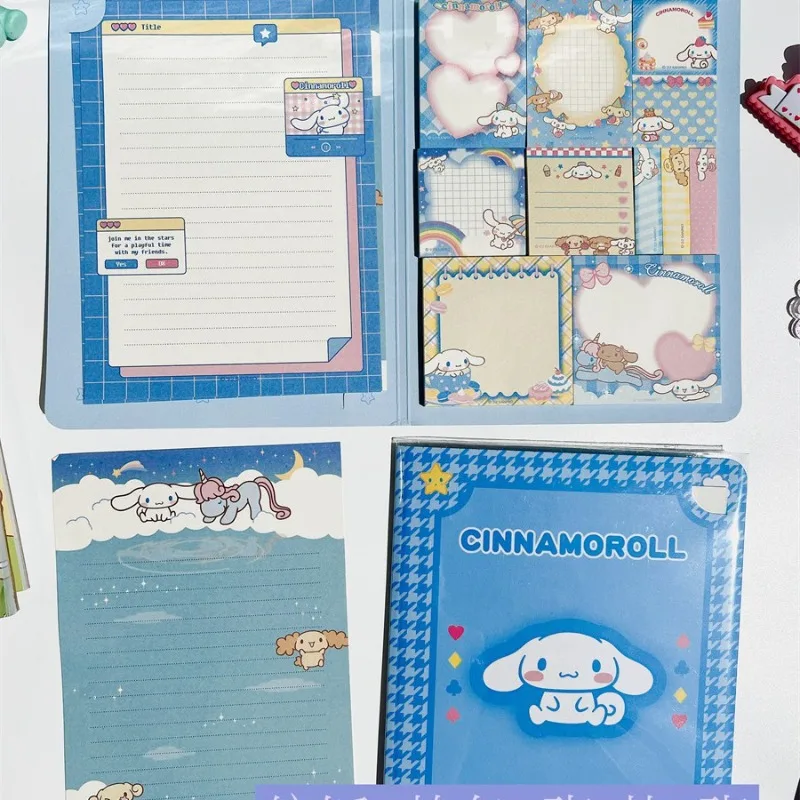 2025 New Hot Sticker combination, sticky note book, cute and convenient, cartoon student account, notebook, message book