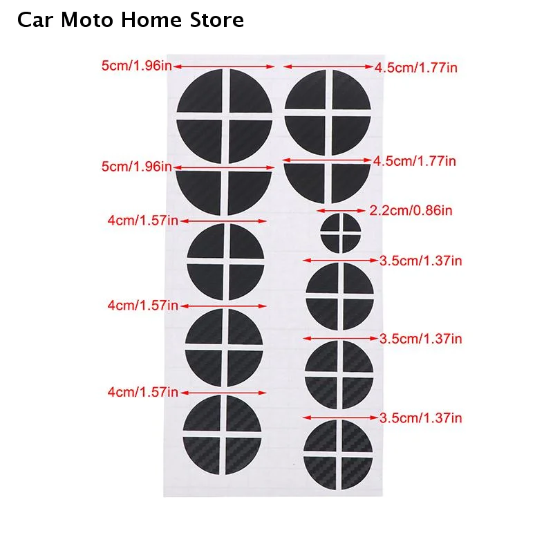 【DM】جديد مناسب لغطاء محور العجلة الأمامية والخلفية أدوات ملصق عجلة القيادة ملحقات السيارات ملصقات ديكور محور العجلة