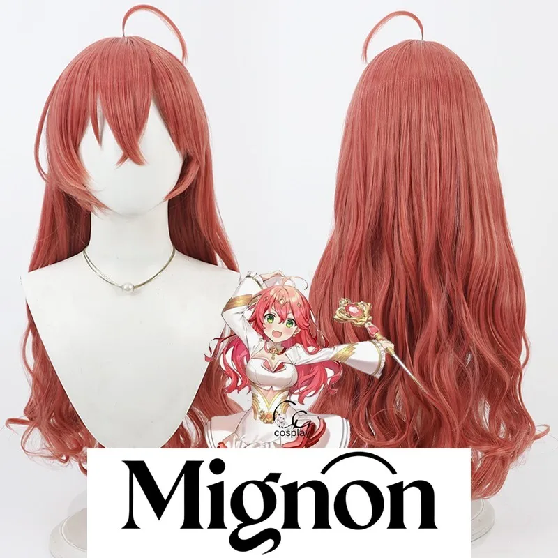 

Hololive VTuber Sakura Miko cosplay wig 3D LIVE curly hair Halloween gift