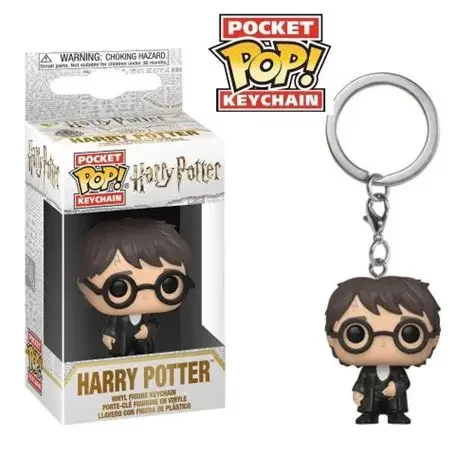 Funko POP Keychain Toy Hermione Granger Dobby Dumbledore Malfoy Ginny Ron Hedwig Snape Voldemort Luna Pocket Pop Key Ring Toy view 5
