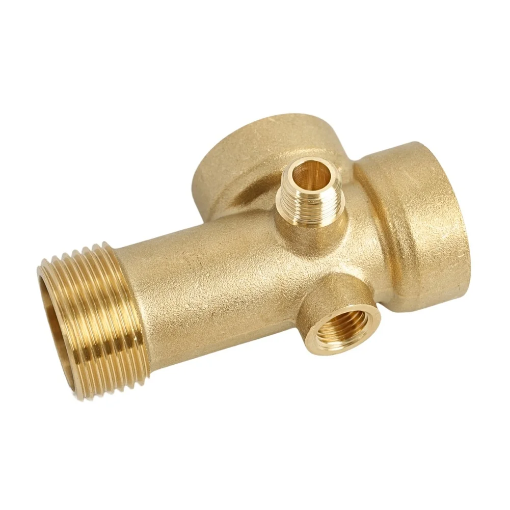 Five-way Check Valve Brass Thickened Adapter 5 Way Manifold 1 Inch To 2 Point Check Valve For Variable Frequency Water Pump