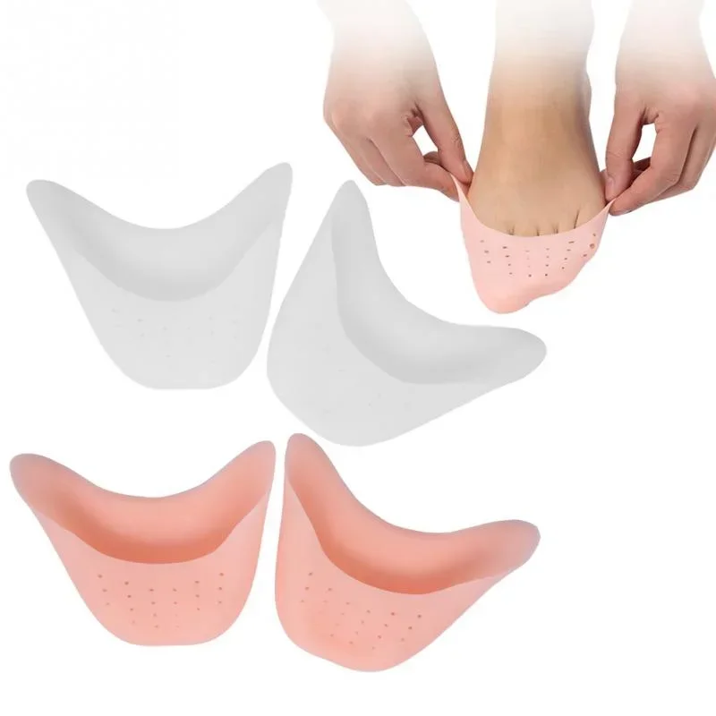 1 Pair Toe Protector Silicone Gel Pointe Toe Cap Cover Toes Soft Pads Protectors For Ballet Shoes Girls Women Foot Care Tools