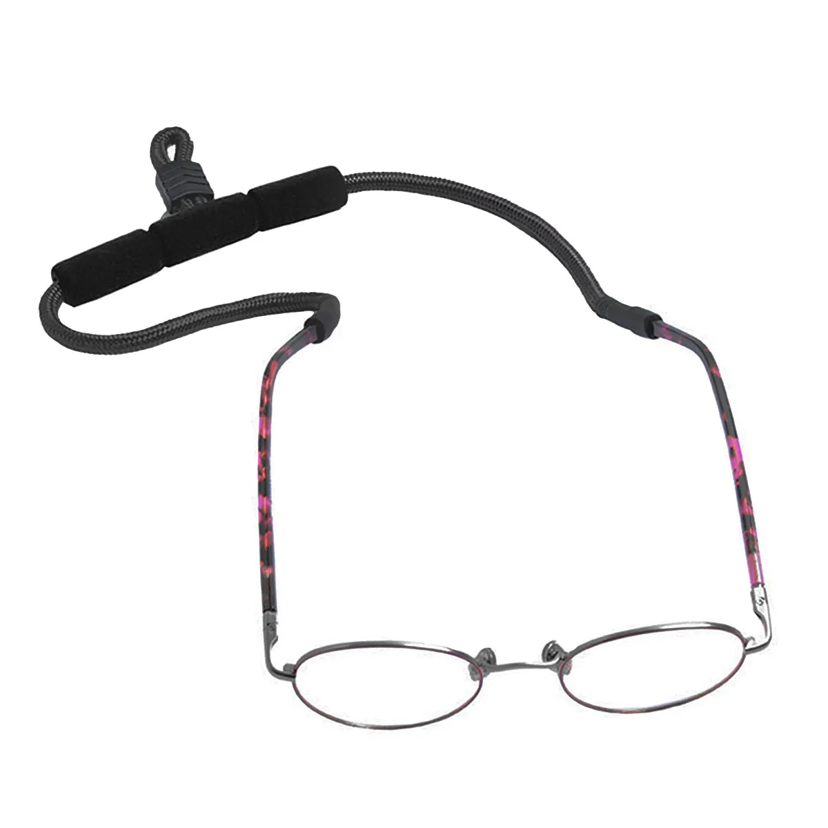 

Floating Eyeglass Holder Adjustable Black Eyewear Retainer Portable Eyeglasses Lanyard Cord Universal for Sunglasses Reading