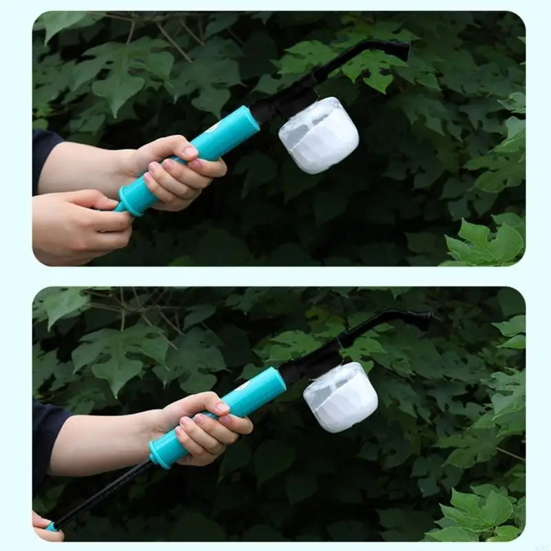Multi Purpose Garden Powder Duster Applicator Detachable Air Bulb For Efficient Indoor Outdoor Insect Control X3UC