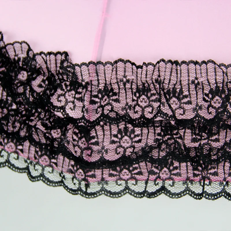 16K Black Lace Pagoda Umbrella Creative Photography Props Korean Princess Palace Umbrella Umbrella Academy 거꾸로우산 자동