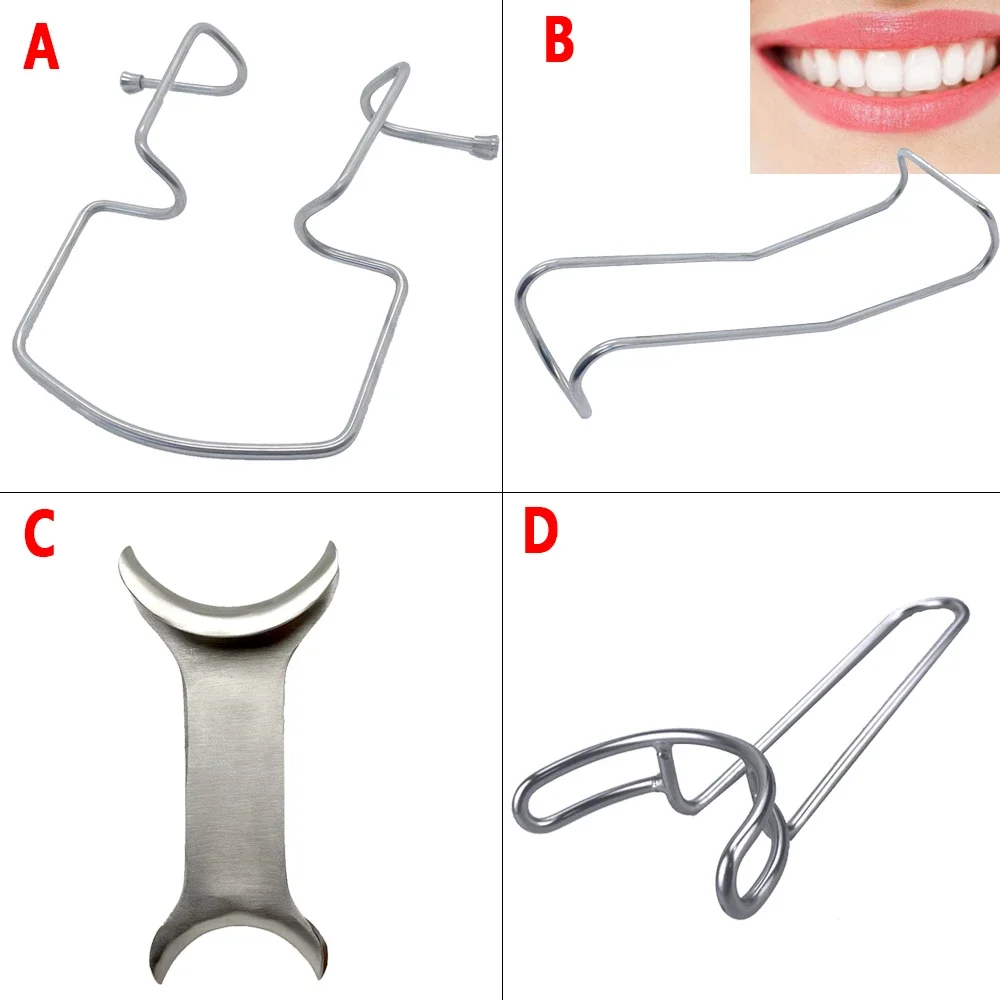 

Dental Orthodontic Stainless Steel Mouth Opener Dental Lip Cheek Retractor Dentist Oral Intraoral Expander Tools