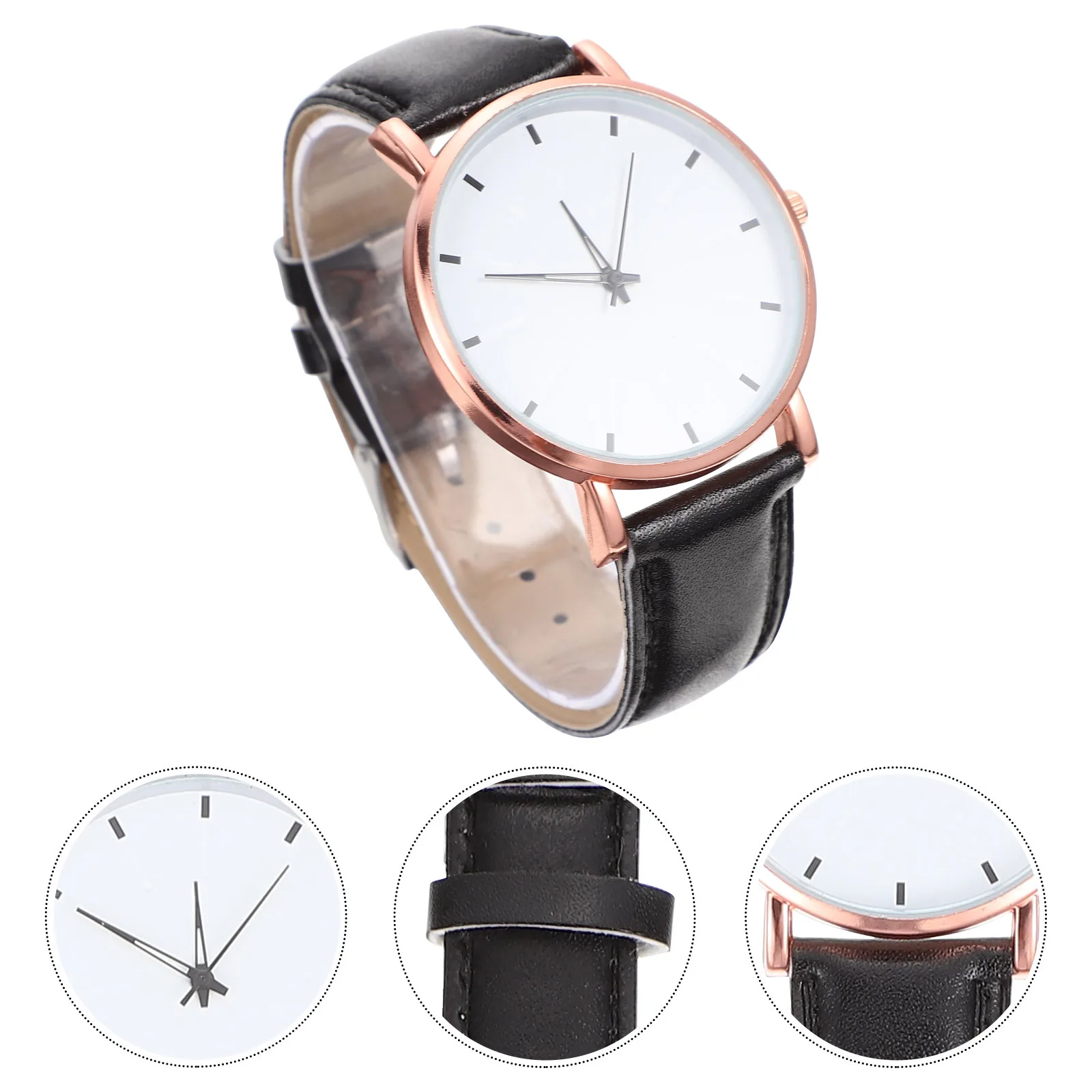 

Quartz Watch Men Strap Thin Business Casual Wristwatch Male Gift Mens Watches Lightweight Mens Watches