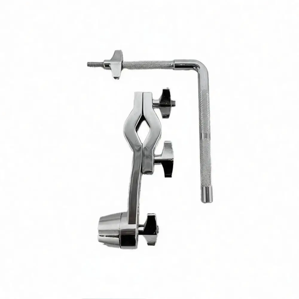 Adjustable Jazz Drum Stand Extension Clamp Percussion Hardware Holder For Cymbal Cowbell Accessory Music Instrument Parts