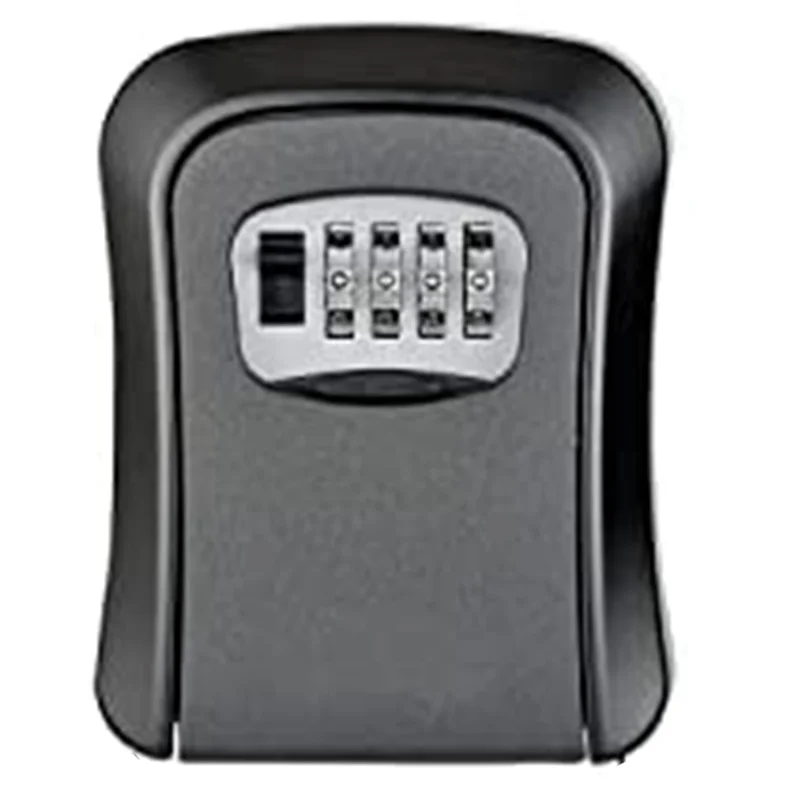 AED5-Key Cabinet Organizer Wall Mounted Waterproof Key Storage Lock Box With Mounting Kit