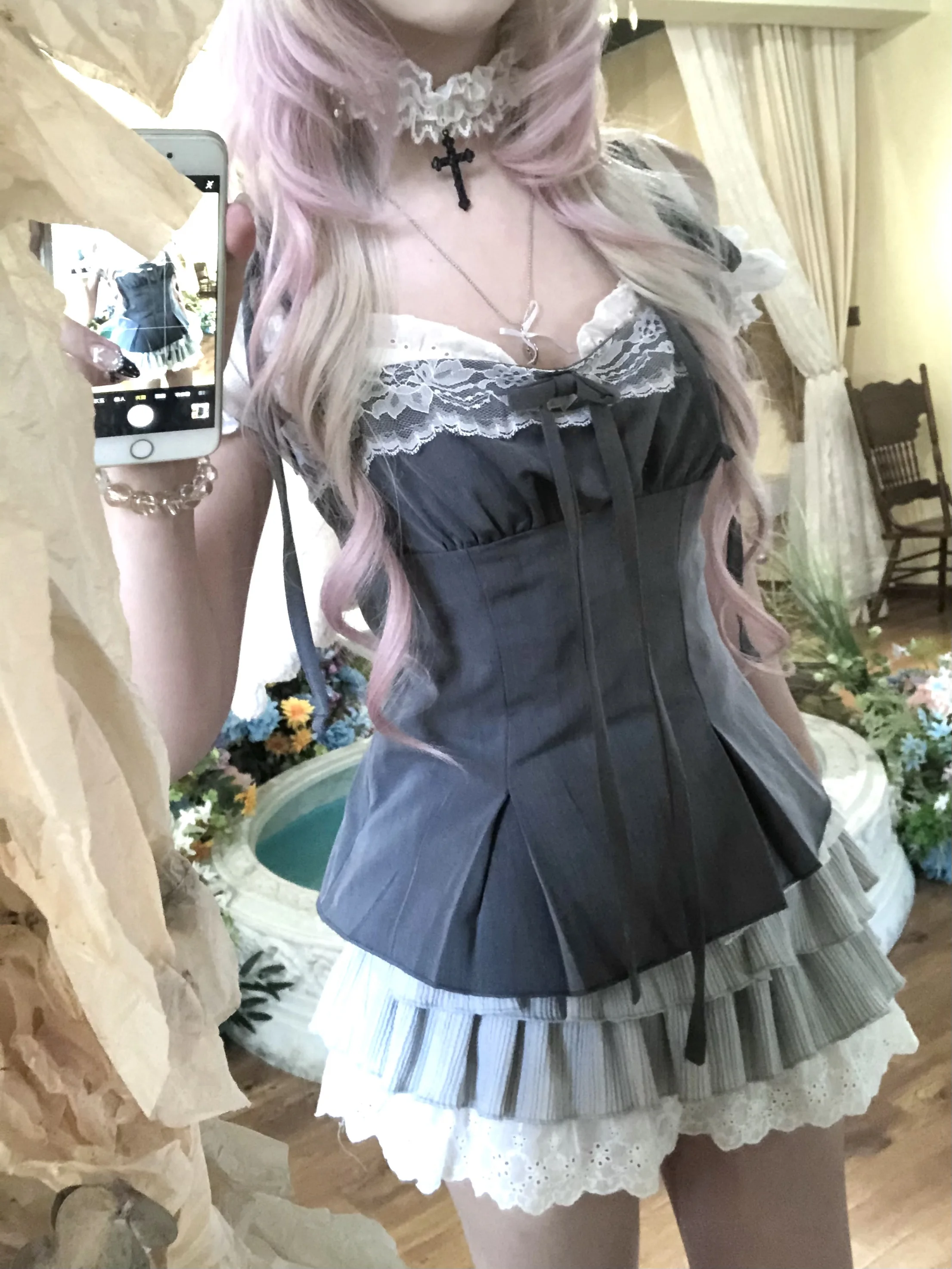 

Sexy Lace Knot Waistcoat Suit Two-Piece Set ort Sve V-Ne Summer Faion Women's Ensemble Tight Fit orts