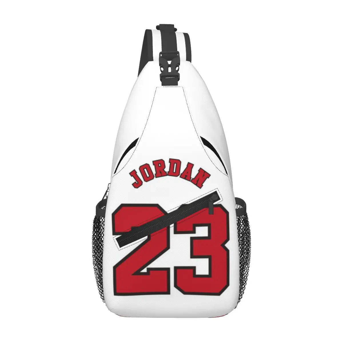 23-MJ Michael-Jordan Jordan Sling Chest Bags Crossbody Shoulder Backpack Outdoor Sports Daypacks Fashion Bag