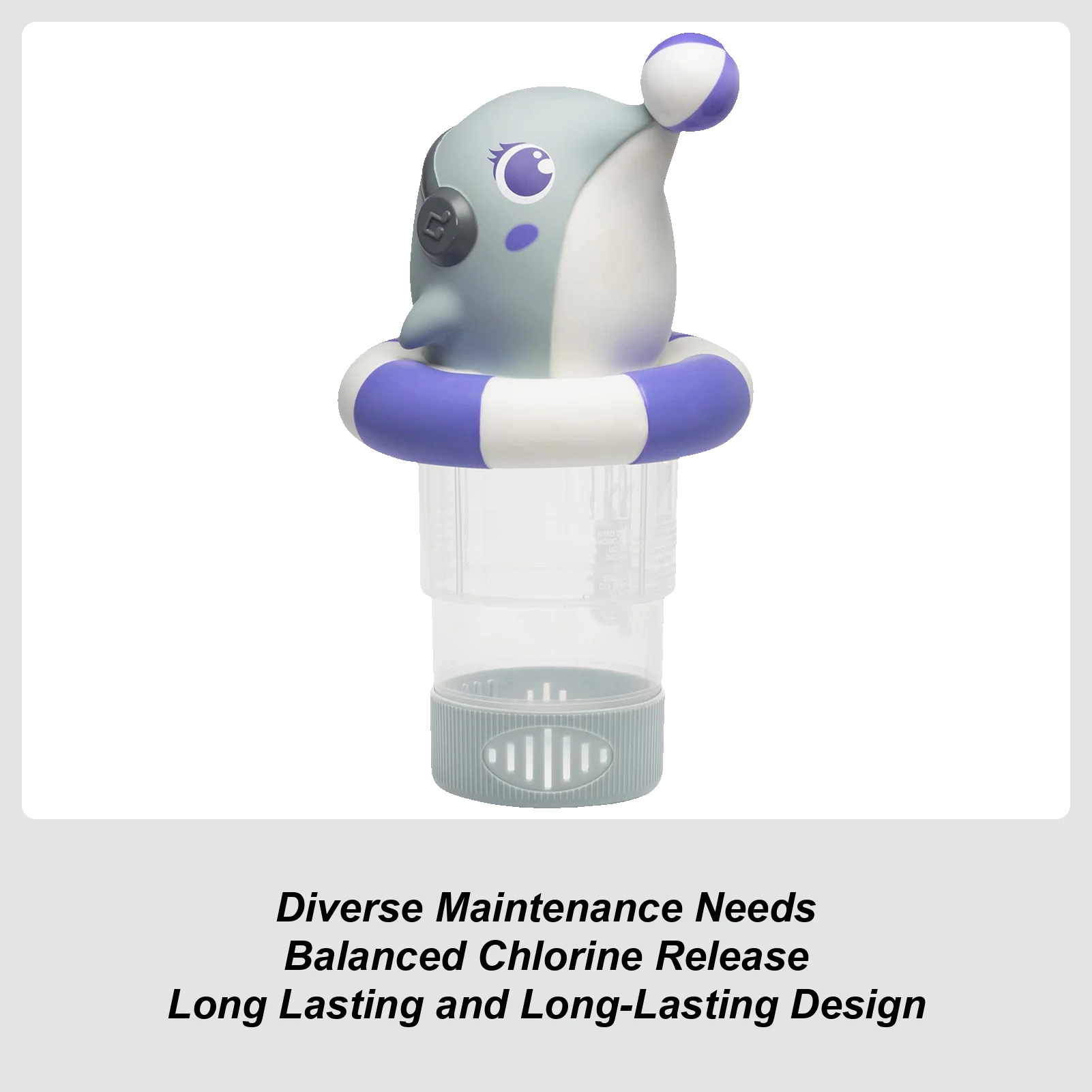 

Dolphin Pool Chlorine Floater Swimming Pools Chlorine Tablets Holder Versatile Floating Chlorinator Decoration For Hot Tub Hotel