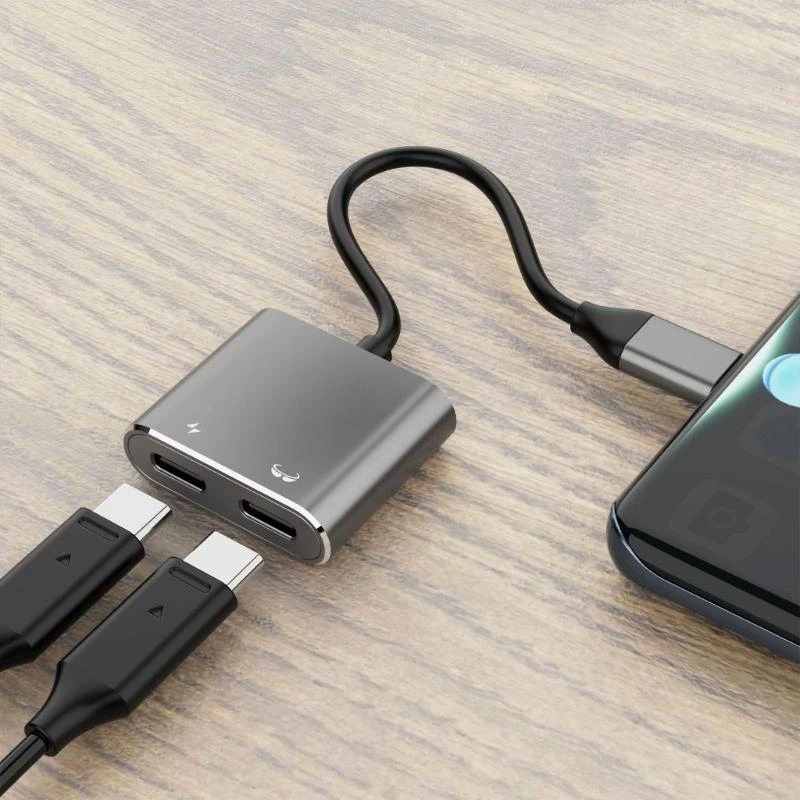 Bộ điều hợp USB C đến AR Solid 5asd cho Air/2 tăng cường nguồn cung cấp điện video