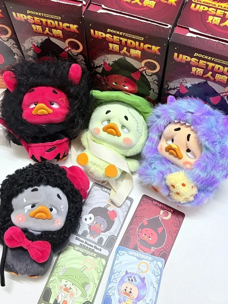 

Upsetduck полная серия слепая коробка настольные фигурки для снятия стресса подлинные коллекционные игрушки для работников и детей Рождественский подарок