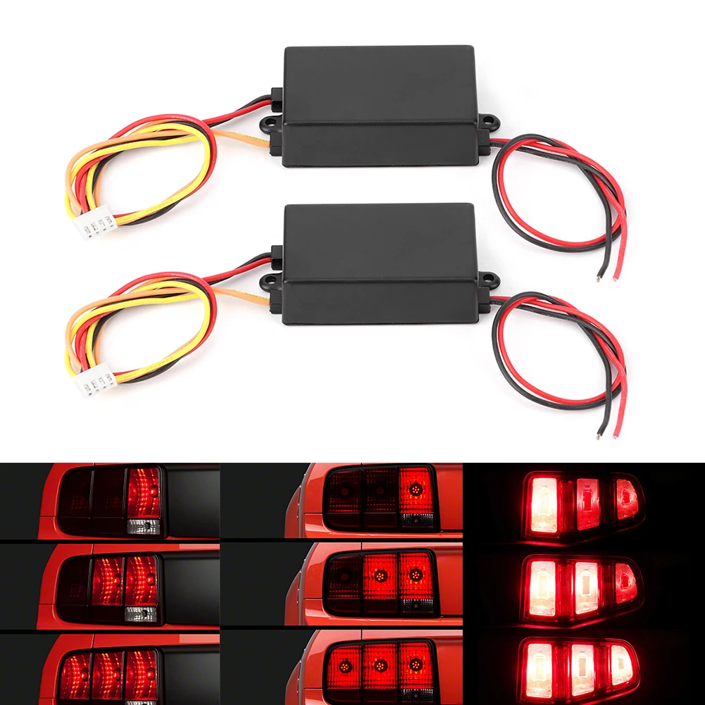 3-Step Sequential Dynamic Flash Tail Light Control Module Boxes Universal Tail Light Control Module Tail Light Controller Module